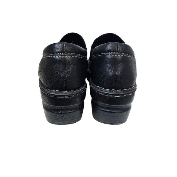 B.O.C Womens Burnett Clogs, Slip On, Black, Leather, Size 8 - Picture 7 of 12